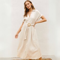 Dress Forum SP25 Heaven Sent Wicker Buckle Maxi Dress