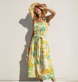 Dress Forum Dance in the Sand Button Down Midi Dress