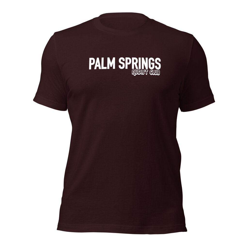 Peepa's Palm Springs Nudist Club Unisex Graphic Tee