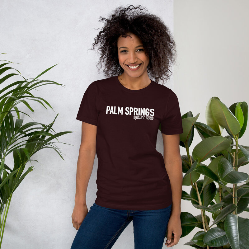 Peepa's Palm Springs Nudist Club Unisex Graphic Tee