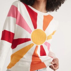 Marine Layer Exploded Sun Icon Sweater