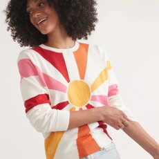 Marine Layer Exploded Sun Icon Sweater