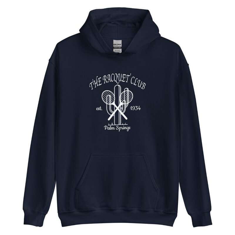 Peepa's Racquet Club Navy Unisex Hoodie