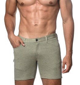 ST33LE (Steele) Straw Solid Color Shorts