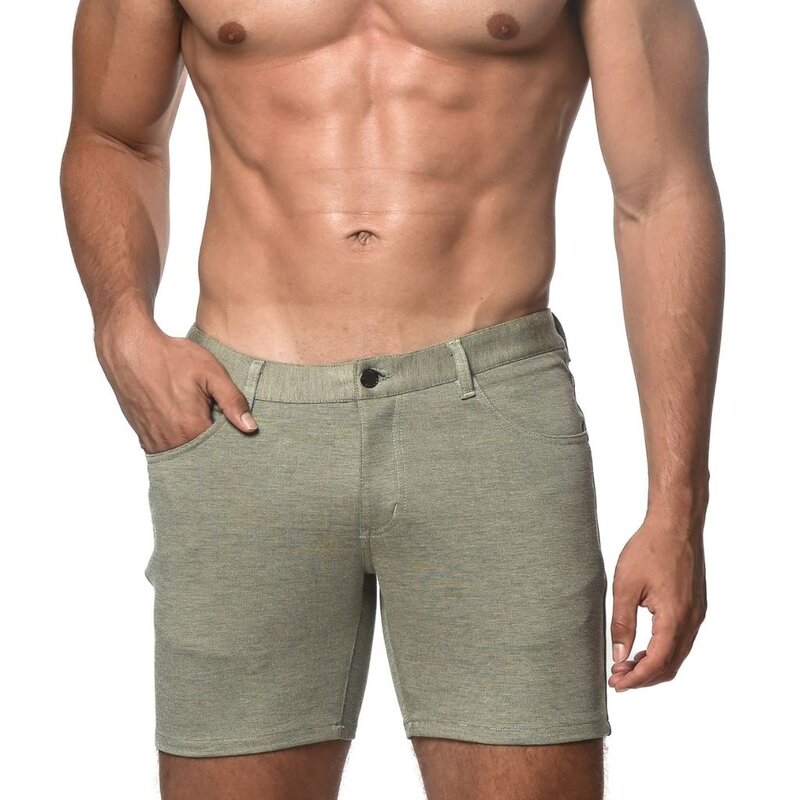 ST33LE (Steele) Straw Solid Color Shorts