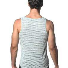 ST33LE (Steele) SP25 ST 24209 Wave Mesh  Tank Top