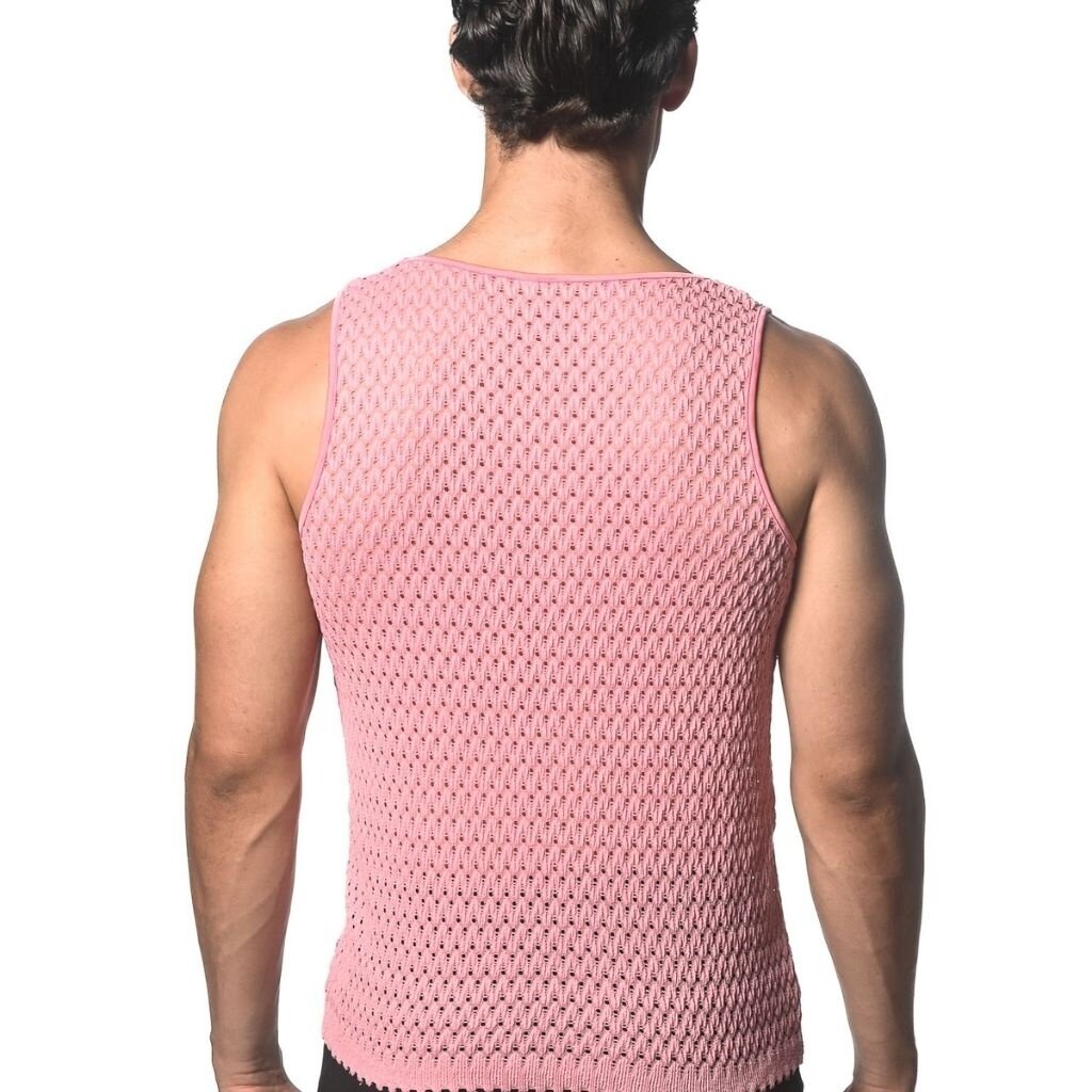 ST33LE (Steele) SP25 ST 24209 Wave Mesh  Tank Top