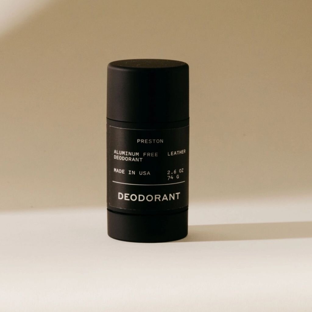 2.9oz Preston Deodorant Leather