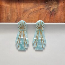 Spiffy & Splendid Lucille Earrings Mint