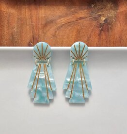 Spiffy & Splendid Lucille Earrings Mint