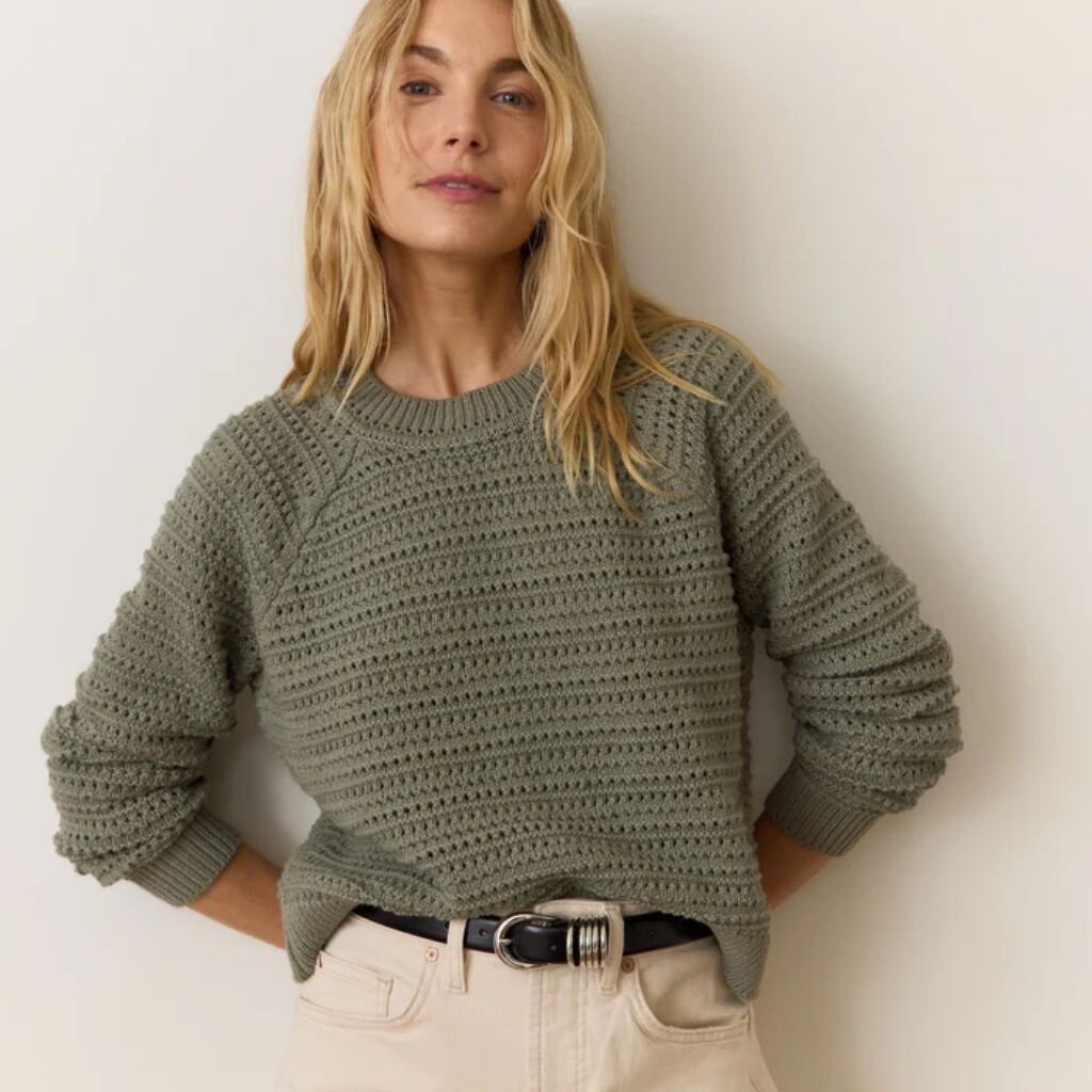 Marine Layer Monecito Crewneck Sweater