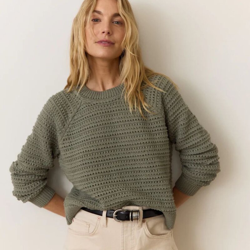 Marine Layer Monecito Crewneck Sweater