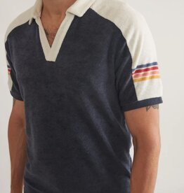 Marine Layer Terry Out Varsity Polo