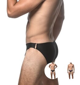 ST33LE (Steele) Solid Swim Brief with Side Buckle SP25 ST 8018