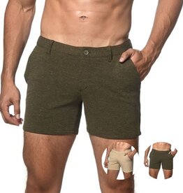 ST33LE (Steele) Textured 5" Stretch Knit Chino Shorts SP25 ST 1986