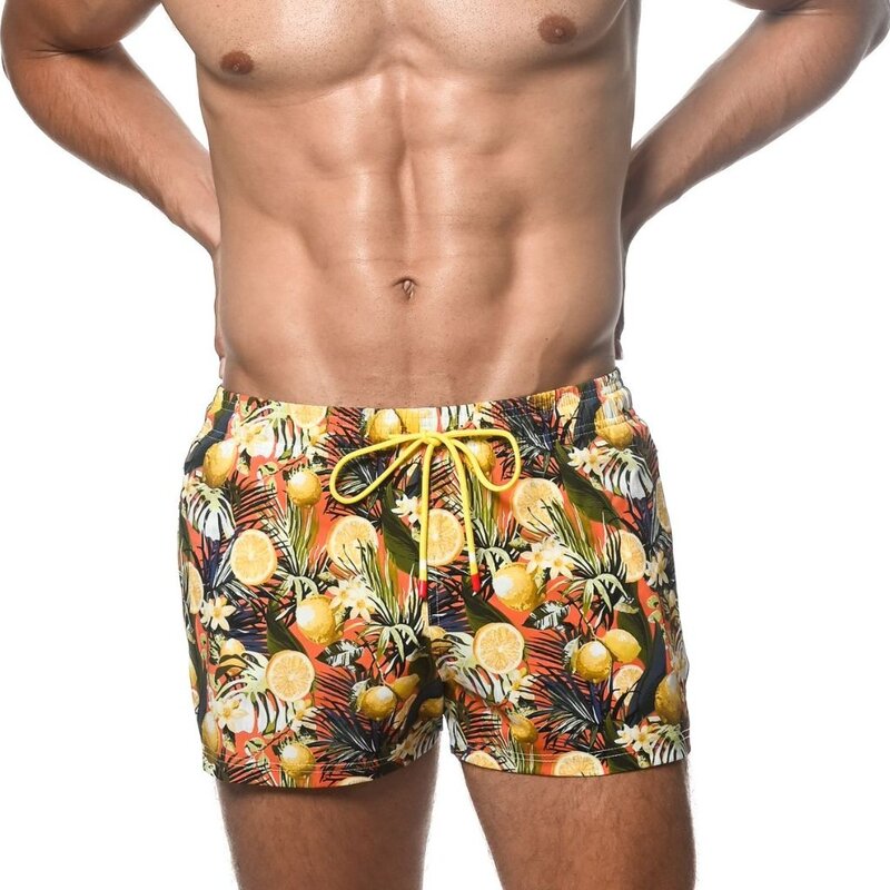 Postmarc Coral/Lemon 2.5" Swim Shorts SP25 PM 6002 52