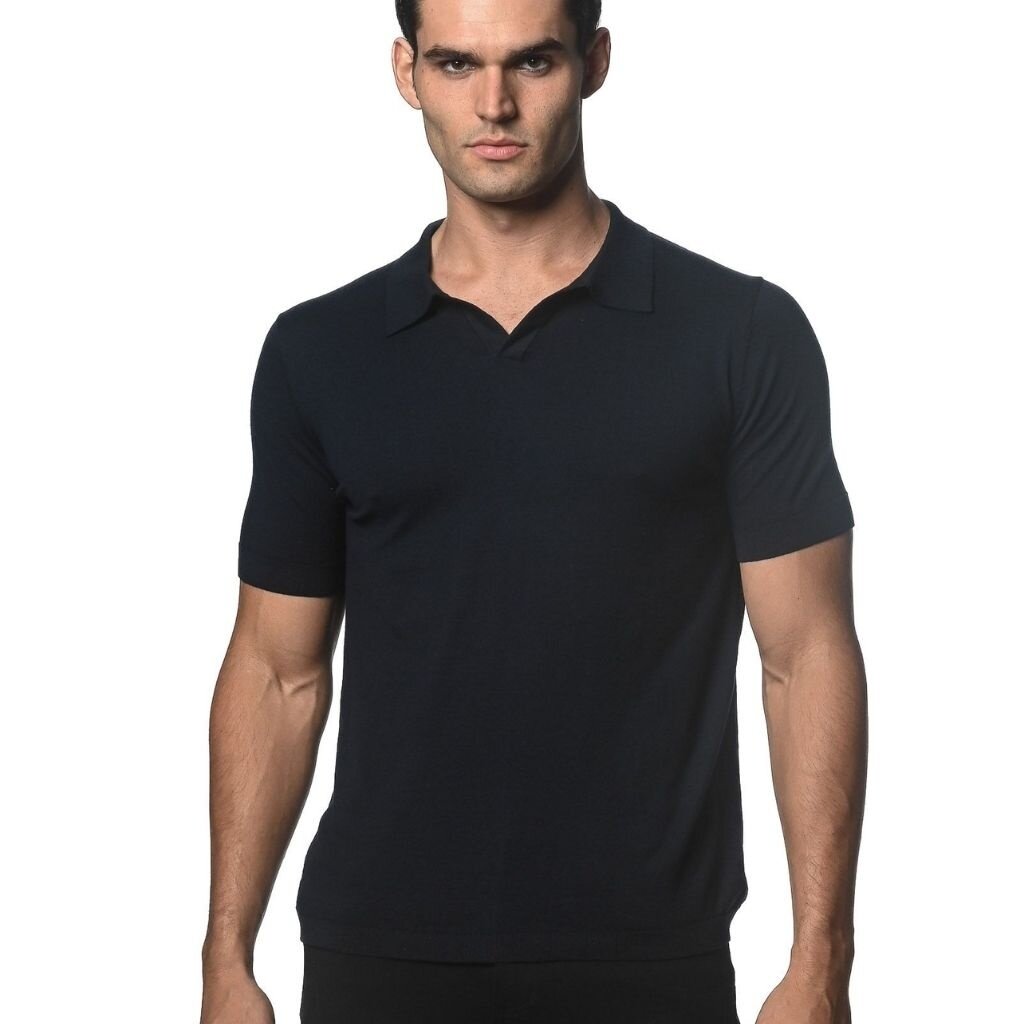 Postmarc SP25 PM 16230 Johnny Collar Knitted Polo