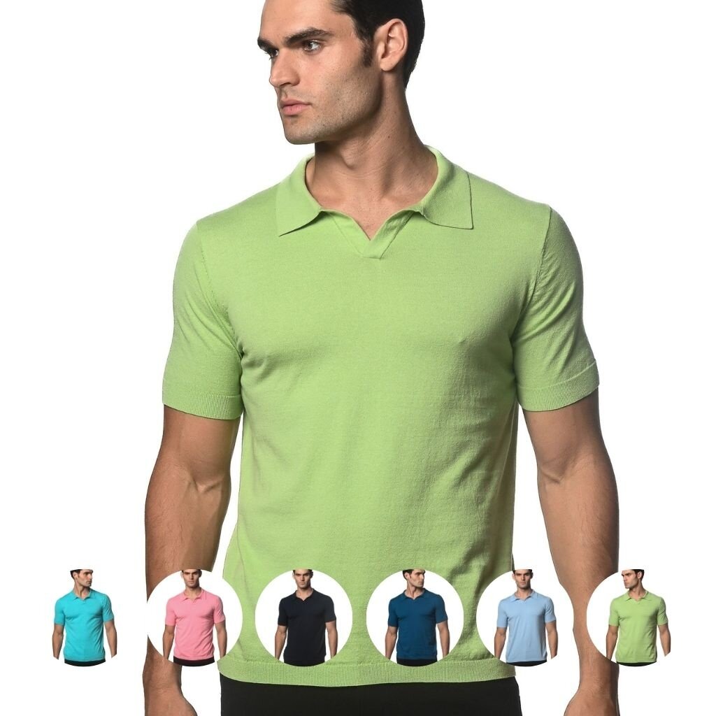 Postmarc SP25 PM 16230 Johnny Collar Knitted Polo