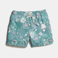 Marine Layer Mechanical Stretch Swim Trunk 6"