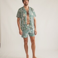 Marine Layer Mechanical Stretch Swim Trunk 6"