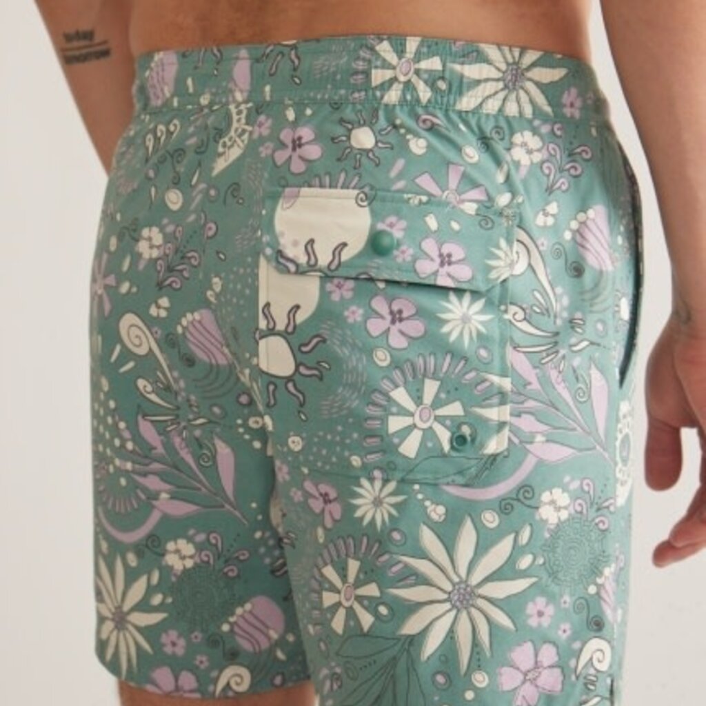 Marine Layer Mechanical Stretch Swim Trunk 6"