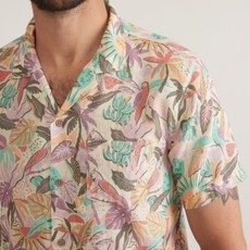Marine Layer Tencel Linen Resort Shirt