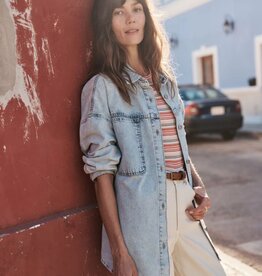 Marine Layer Molly Denim Shirt Jacket