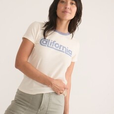 Marine Layer Easy Crew Graphic Tee California