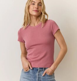 Marine Layer Lexi Rib Sun-In Crew Tee