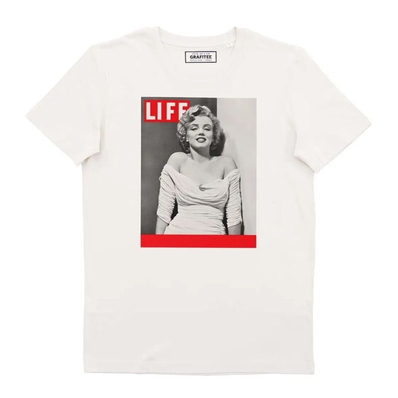 Grafitee Marilyn Monroe Magazine Cover Unisex Graphic Tee