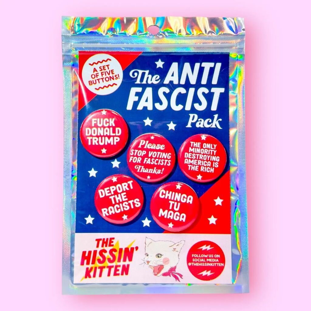 The Hissin Kitten The Anti Fascist Pack