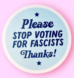 The Hissin Kitten Please Stop Voting For Fascists Sticker