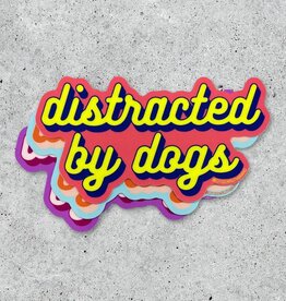 Citizen Ruth Distracted by Dogs Sticker