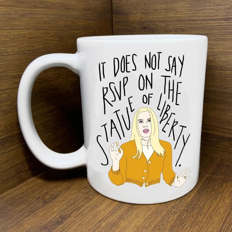 Citizen Ruth 95 Clueless Statue of Liberty Mug