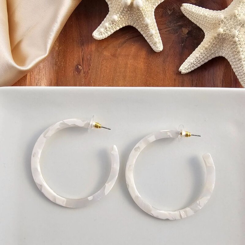 Spiffy & Splendid Cameron Hoops Breezy White