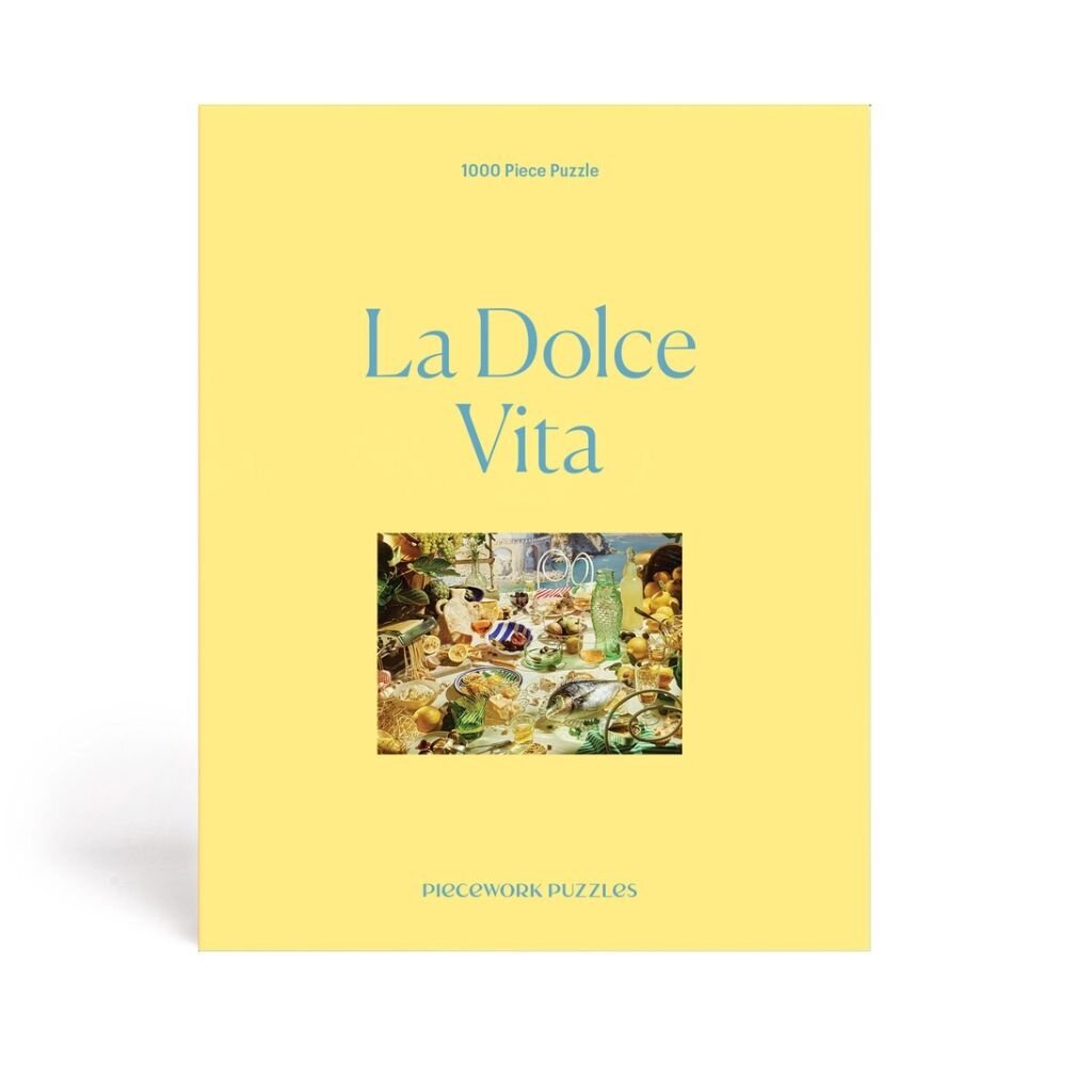 Piecework Puzzles La Dolce Vita 1000 Piece Puzzle