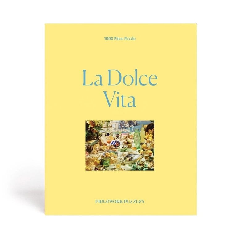 Piecework Puzzles La Dolce Vita 1000 Piece Puzzle
