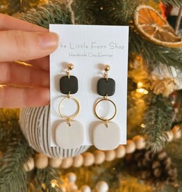 The Little Fern Shop Neutral Simplistic Dangles Earrings
