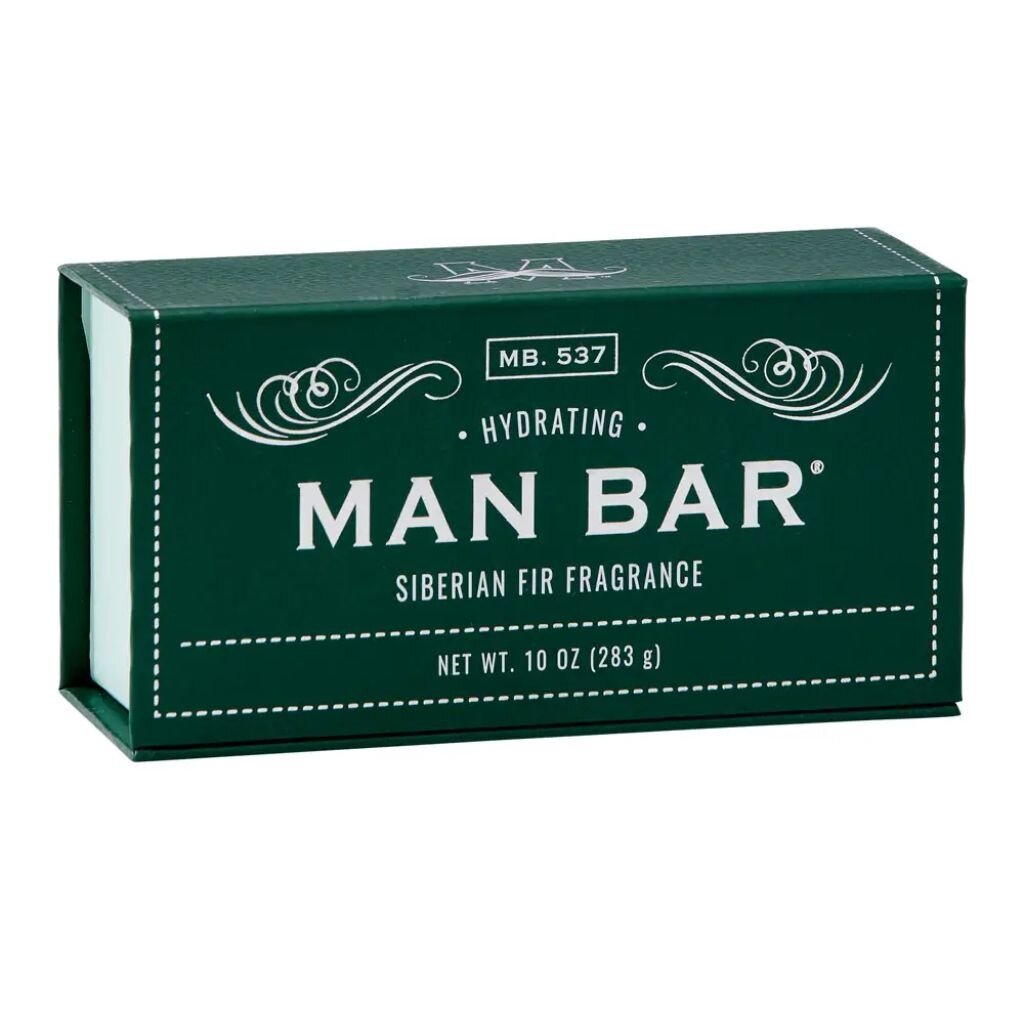 San Francisco Soap 10oz Man Bar Siberian Fir Hydrating