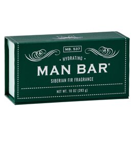 San Francisco Soap 10oz Man Bar Siberian Fir Hydrating