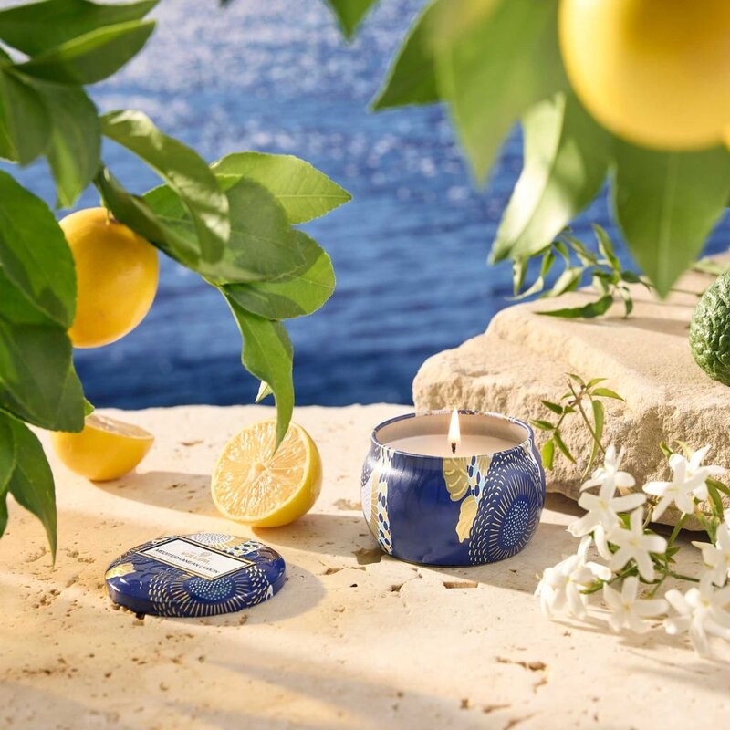 Voluspa Mediterranean Lemon Mini Tin