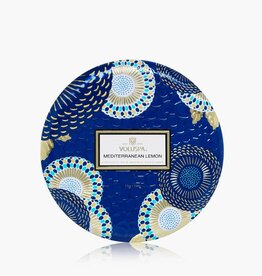 Voluspa Mediterranean Lemon 3 Wick Tin Candle