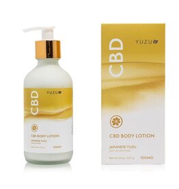 Yuzu Soap CBD 8oz Body Lotion NOURISH Japanese Yuzu
