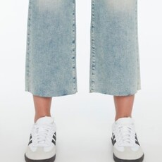 7 For All Mankind CROPPED ALEXA W/ RAW CUT HEM
