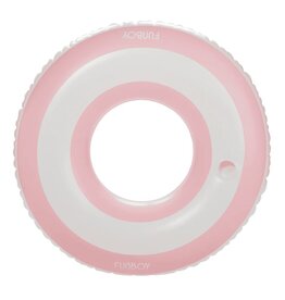 Fun Boy Inc. Pink Striped Tube Float