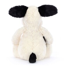 Jellycat Bashful Black And Cream Puppy