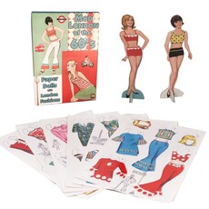 Perisphere & Trylon London Mod Paper Doll Box Set