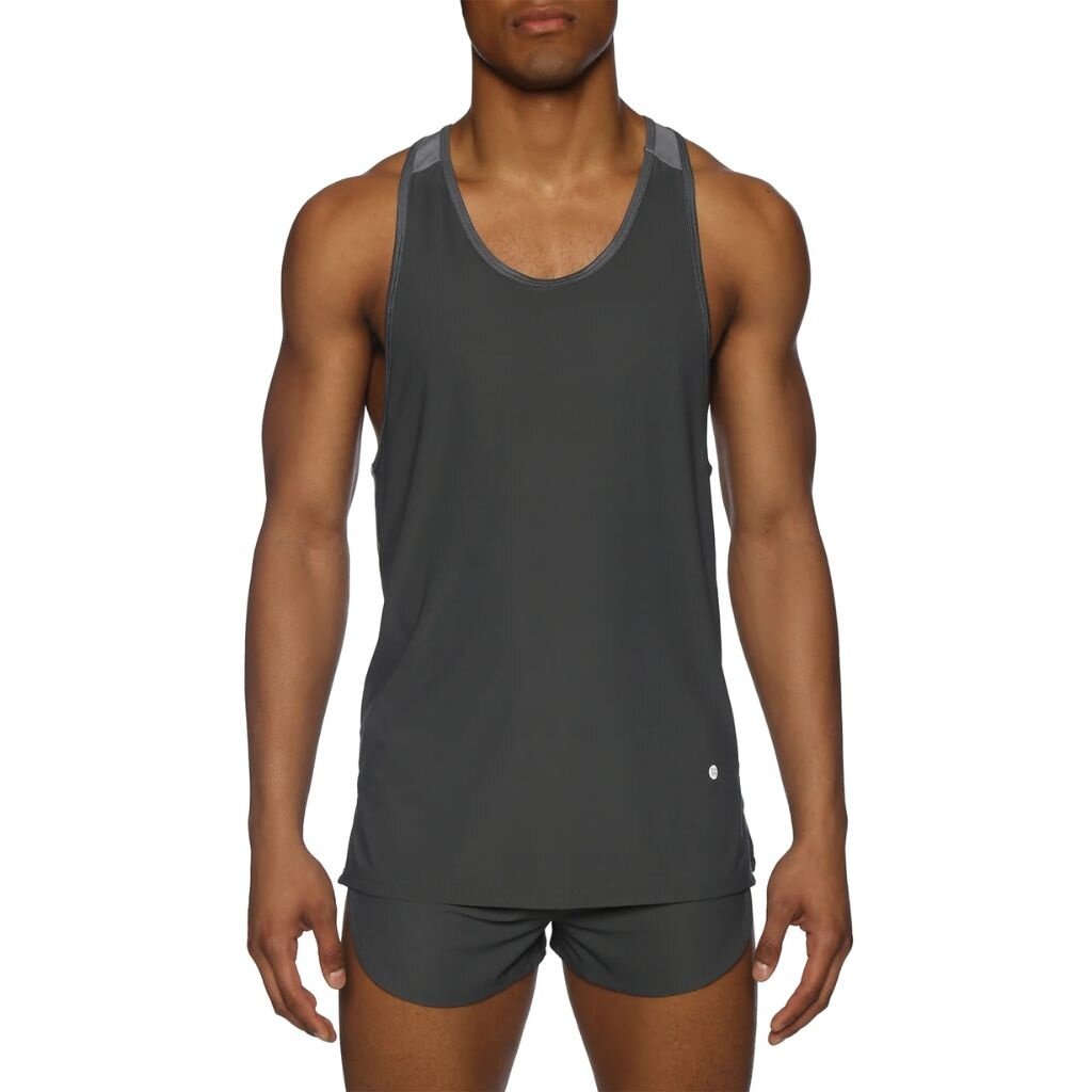 Parke & Ronen SU25 Mirage Mesh Racer Back Tank