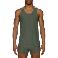 Parke & Ronen SU25 Mirage Mesh Racer Back Tank