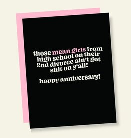 That's So Andrew Mean Girls Ain't Got Shit On Y'all Anniversary Card